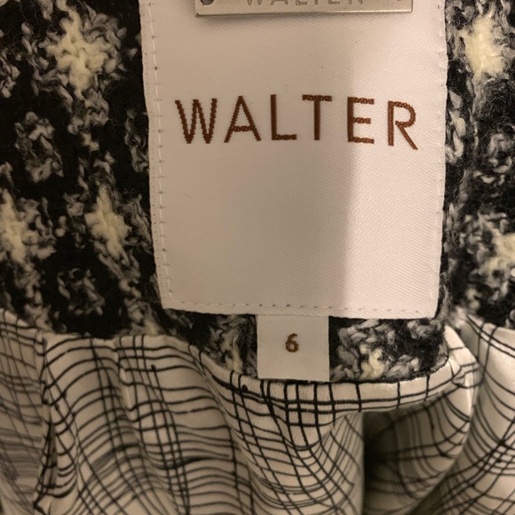 Walter Baker Tweed Coat - Picture 3 of 4